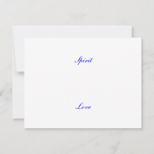 Carte iSpirit Love (Dos)