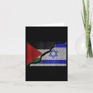 Carte Israël Et L'Unité Palestinienne - Arrêter La Guerr