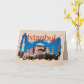 Carte Istanbul : Sainte-Sophie (Fleur jaune)