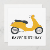 Carte IT d'anniversaire de la PERSONNALISER du sco (Devant / Derrière)
