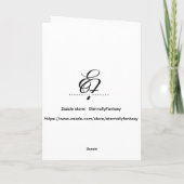 Carte It is finished - Ressurection Easter Greeting card (Dos)