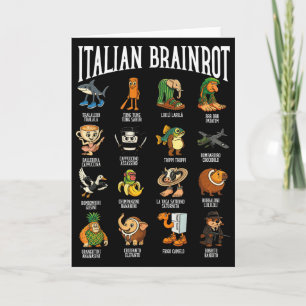 Carte Italian Brainrot Ballerina Ino Personnage Meme Mix
