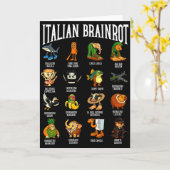Carte Italian Brainrot Ballerina Ino Personnage Meme Mix (Fleur jaune)
