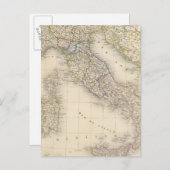 Carte Italie (Devant / Derrière)
