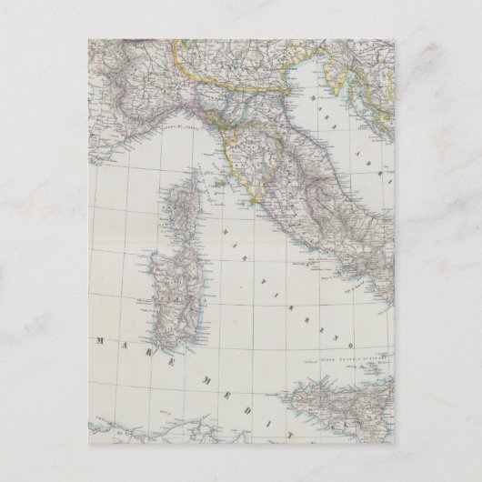 Carte Italie (Devant)