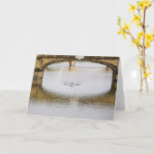 Carte Italie, Florence, Écluse à rames avec (Fleur jaune)