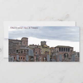 Carte ITALIE Je rome I pour di Traiano