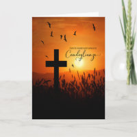 Italien Sympathy Condoglianze Sunset Cross