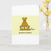 Carte Italien Va Bien Bientôt Guarisci Presto (Fleur jaune)