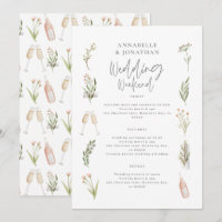 Itinéraire de fin de semaine mariage à fleurs d'aq