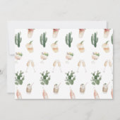 Carte Itinéraire de week-end de bachelorette boissons aq (Dos)