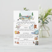 Carte Itinéraire du week-end de bachelorette | Camp d'ét (Debout devant)