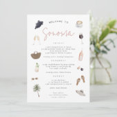 Carte Itinéraire du week-end de Bachelorette Pays  (Debout devant)