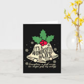 Carte It's A Wonderful Life Every Time A Bell Rings Chri (Fleur jaune)