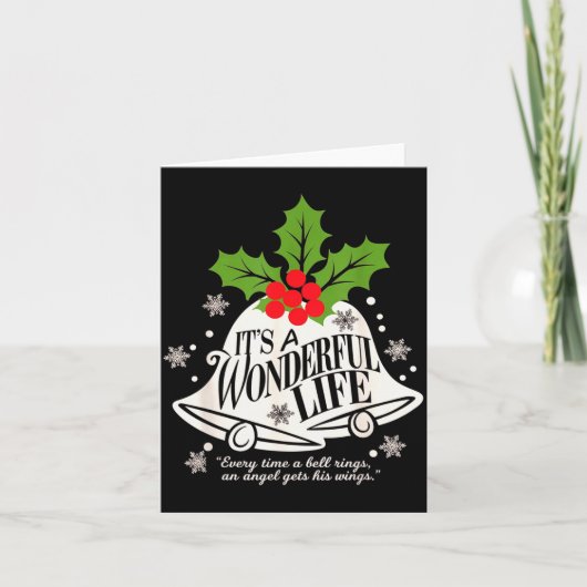 Carte It's A Wonderful Life Everytime A Bell Rings Chris (Devant)