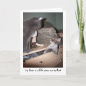 Carte It's been a while since we talked (Devant)