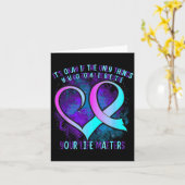 Carte It's Okay If The Only Things You Do Today Is Breat (Fleur jaune)