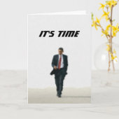 Carte It's Time (Fleur jaune)