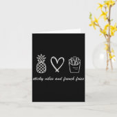 Carte Ivf Mom Pregnancy Transfer Day Sticky Vibes & (Fleur jaune)