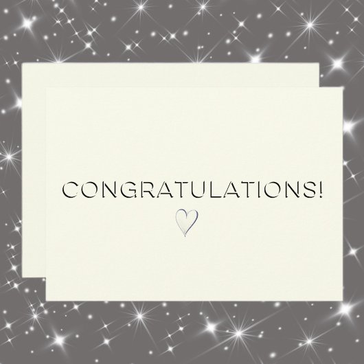 Carte Ivory Elegant Toutes Les Occasions Félicitations A