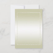 Carte Ivory Gem & Parties scintillant 14e anniversaire d (Dos)