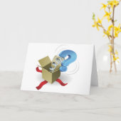 Carte Jack dans la case point d'interrogation concept (Fleur jaune)