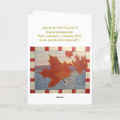 CARTE JACK DANS LA PULPTE II (Dos)