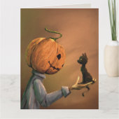 Carte Jack le chat citrouille (Devant)