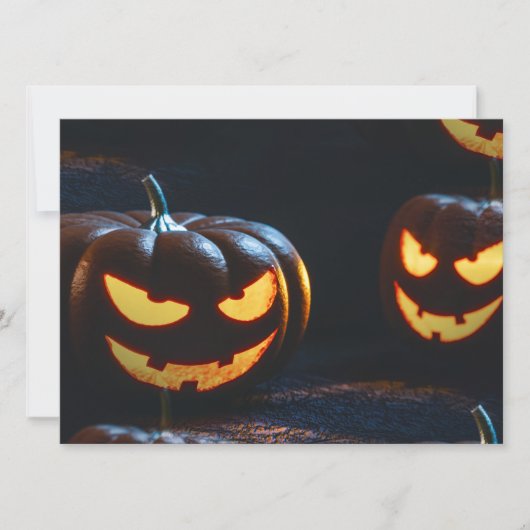 Carte Jack-o'-lantern (Devant)