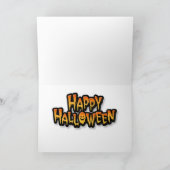 Carte Jack-o'-lantern halloween (Intérieur)