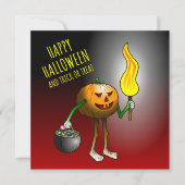 Carte Jack-o-lanterns Trick ou Treat (Devant)