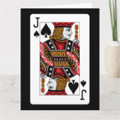 Carte Jack of Spades (Devant)
