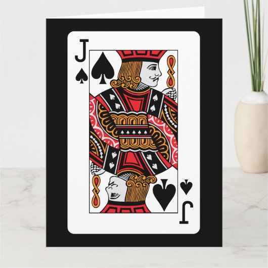 Carte Jack of Spades (Devant)