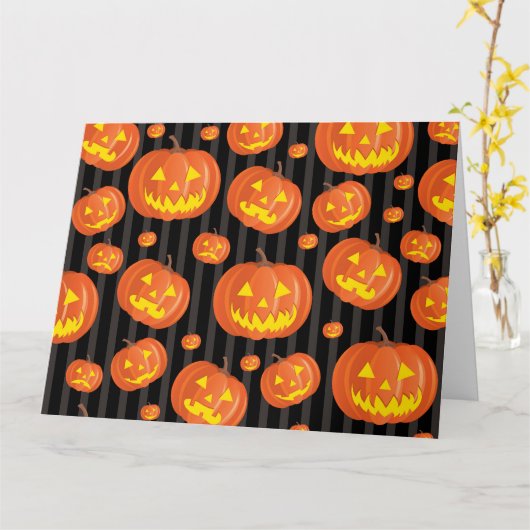 Carte Jack O'Lanterns ! (Fleur jaune)