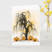 Carte Jack O'Lanterns (Fleur jaune)