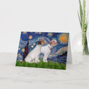 Carte Jack Russell Pair 4