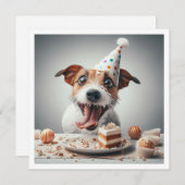 Carte Jack Russell Terrier, Jack Russell Terrier (Devant / Derrière)