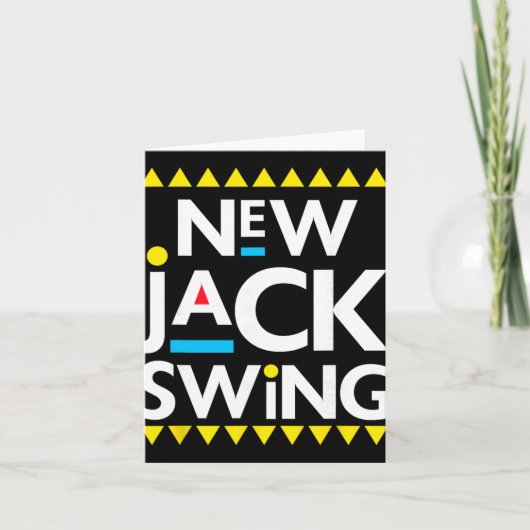 Carte Jack Swing 90s R&amp;b Hip Hop  (Devant)