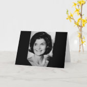 Carte Jackie Kennedy (Fleur jaune)