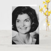 Carte Jackie Kennedy (Fleur jaune)