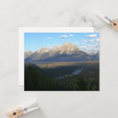 Carte Jackson Hole Mountains (Grand Teton National Park) (Devant/Arrière en situation)