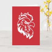 Carte Jacksonville State University Gamecocks Red Eagle (Fleur jaune)