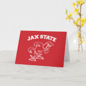 Carte Jacksonville State University JAX State Gamecocks (Fleur jaune)