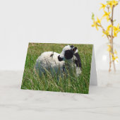 Carte Jacob Ram Fête des Mères (Fleur jaune)