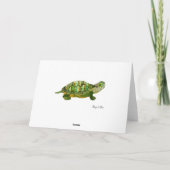 Carte Jade Turtle Anniversaire (Dos)