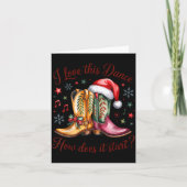 Carte J'adore cette danse Comment ça commence Danse en l (Devant)