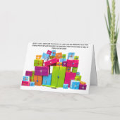 Carte J'adore l'art de graffiti murale USA. (Dos)