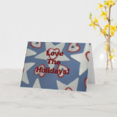 Carte J'adore les fêtes ! (Fleur jaune)