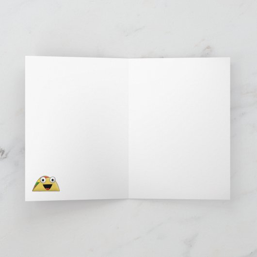 Carte J'adore les Tacos (Intérieur)