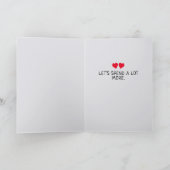 Carte J'adore passer un moment de qualité avec vous (Intérieur)